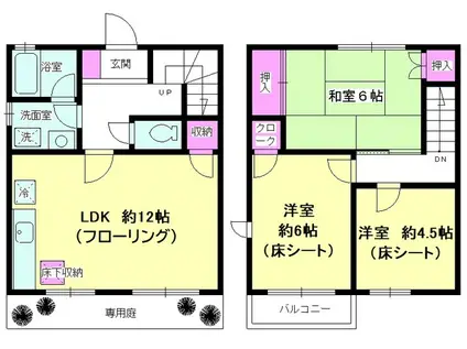 藤沢市大鋸3丁目(3LDK)の間取り写真
