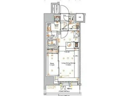 SYFORME MACHIDA(1LDK/7階)の間取り写真