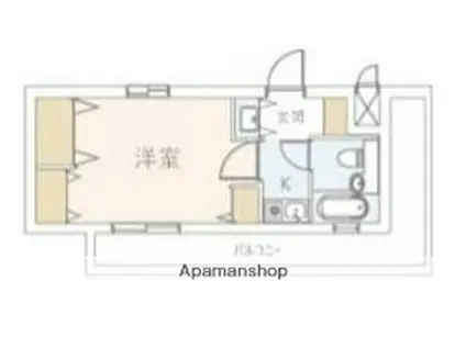 クリオ日吉壱番館(1K/5階)の間取り写真