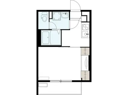 リブリ・HALEKULANI2(1K/2階)の間取り写真
