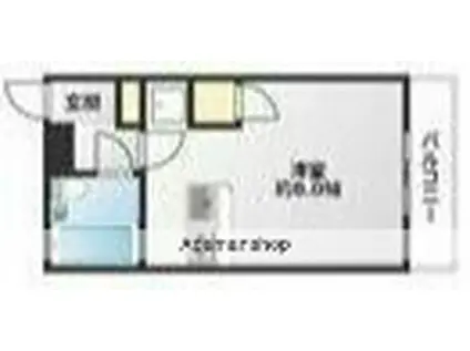 ワコーレエレガンス本郷台(ワンルーム/3階)の間取り写真