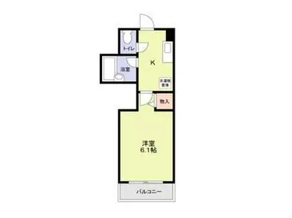 メゾン東陽日吉マンション(1K/1階)の間取り写真