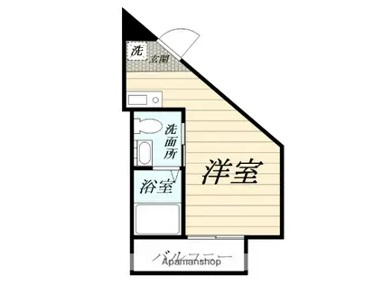 ラ・カンパネラ中央林間(ワンルーム/3階)の間取り写真