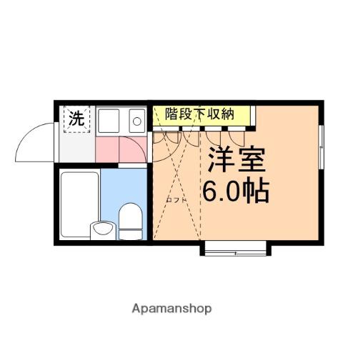 フジパレス弐番館(1K/2階)の間取り写真