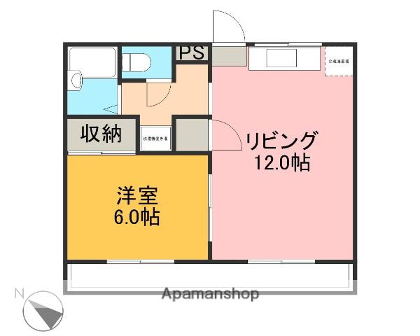 ラビットハウスフレンズ(1LDK/1階)の間取り写真