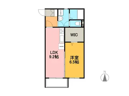 ソブリンハウス(1LDK/3階)の間取り写真