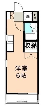 タウンFPC(ワンルーム/2階)の間取り写真