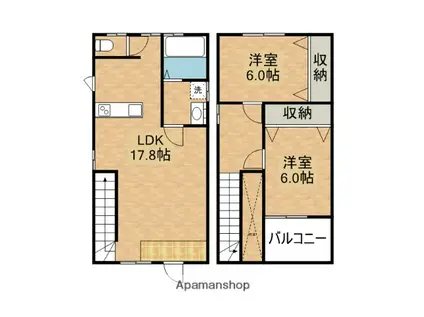 BELLE VIE(2LDK)の間取り写真