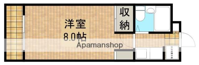 中沢シティハイツ(1K/2階)の間取り写真