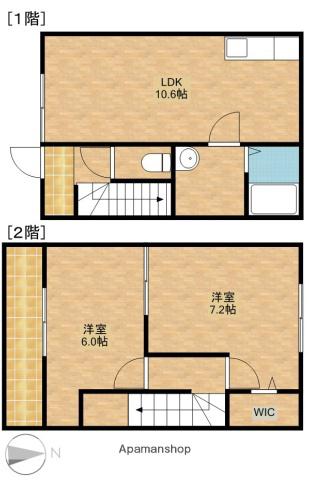 遠州鉄道 美薗中央公園駅 徒歩28分 2階建 築15年(2LDK)の間取り写真