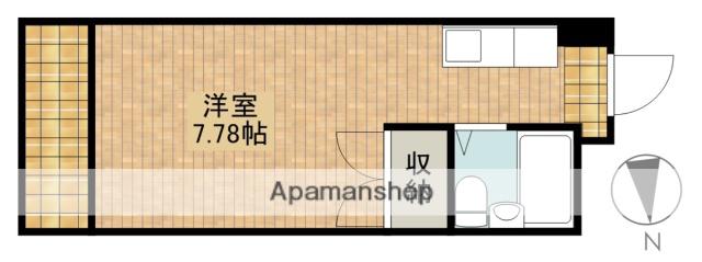 パビリオンアオシマ(ワンルーム/3階)の間取り写真
