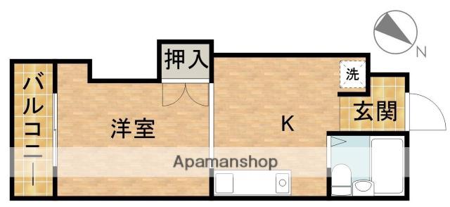 葵西BASE(1K/3階)の間取り写真