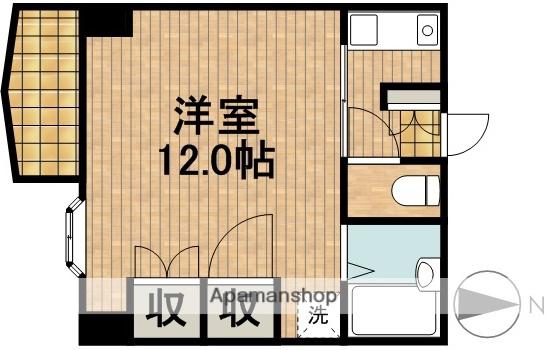 鈴パレス(1K/2階)の間取り写真