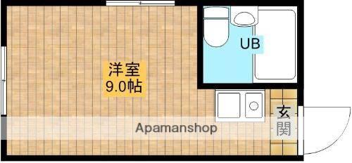 コーポ神田(ワンルーム/1階)の間取り写真