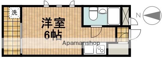 グリーンフラッツ天神町(ワンルーム/3階)の間取り写真