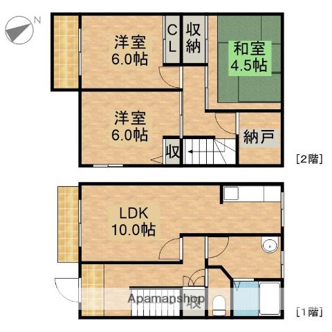 ABU HILLS(3LDK)の間取り写真