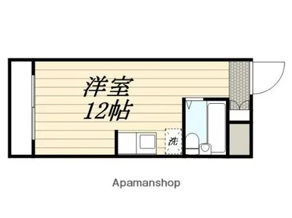 リアライズ浜松(ワンルーム/3階)の間取り写真