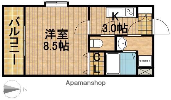 AVANTI Ⅲ(1K/5階)の間取り写真