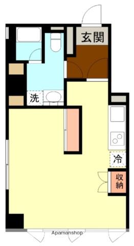 ASUKA本通(ワンルーム/9階)の間取り写真