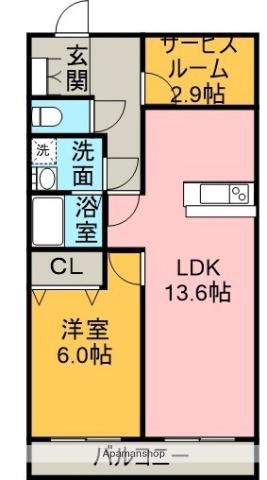 音羽本郷ビル(1SLDK/4階)の間取り写真