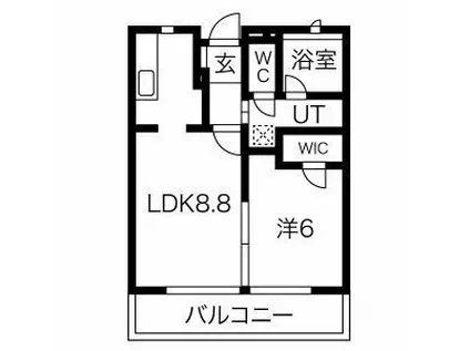 キャストビル豊田(1LDK/5階)の間取り写真