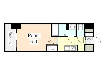 メイクスアート新栄Ⅲ(1K/7階)の間取り写真
