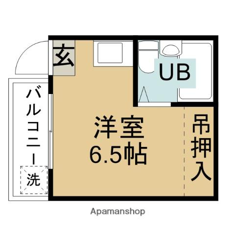 新守山カジウラ(ワンルーム/3階)の間取り写真