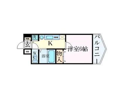 プレサンス新栄リミックス(1K/3階)の間取り写真