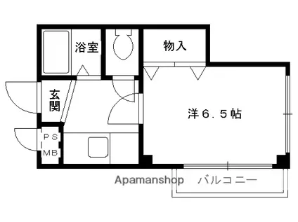 アルティスタ姉小路(1K/4階)の間取り写真