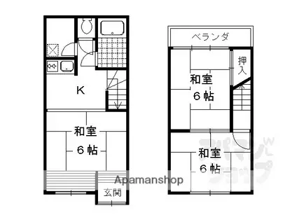 塩田前泓町(3K)の間取り写真