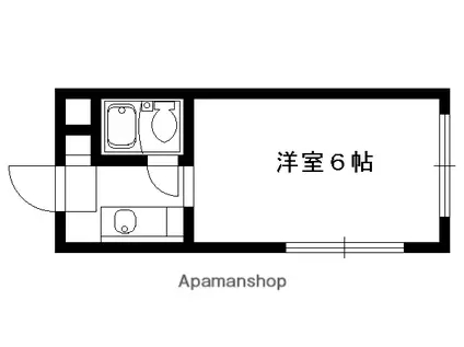 アクティ修学院(1K/3階)の間取り写真