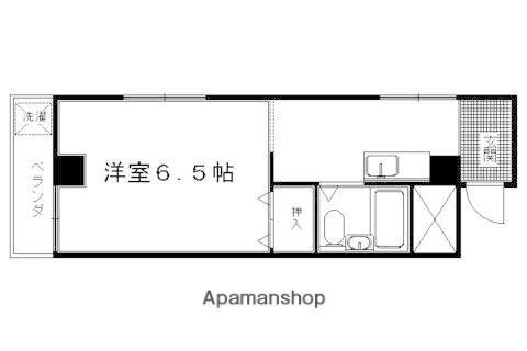 昇栄マンション(1K/3階)の間取り写真