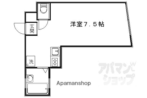 メゾンワイズ(1K/3階)の間取り写真