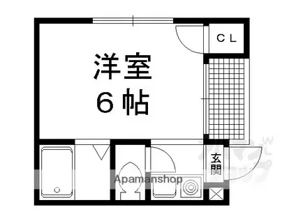 レジデンス陽明(1K/3階)の間取り写真