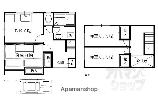 岩倉南池田町119(3DK)の間取り写真