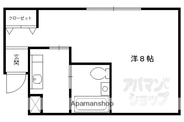 ルモンド16(1K/3階)の間取り写真
