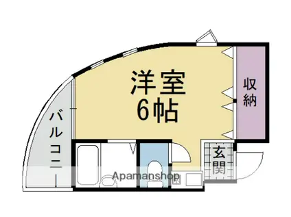 ルモンド安町(ワンルーム/4階)の間取り写真