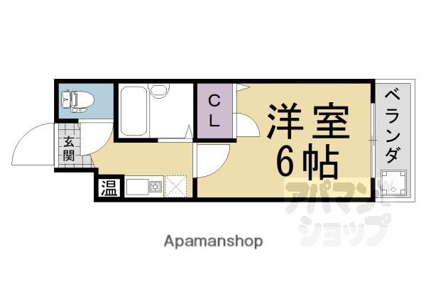 パルコーポ大宮(1K/3階)の間取り写真