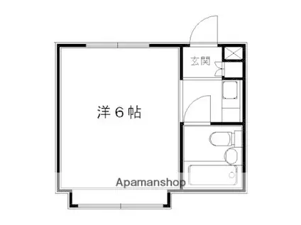 メゾン大宮(1K/1階)の間取り写真