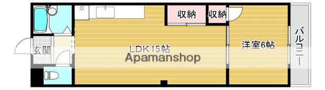 メゾン ド アリエッタ(1LDK/3階)の間取り写真