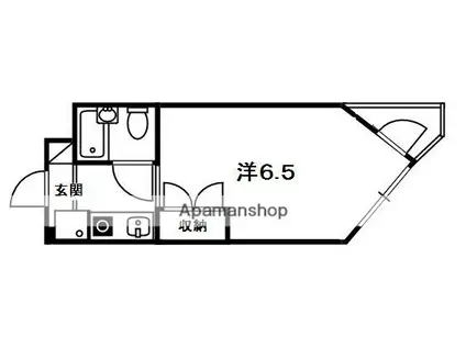 WYTHE AVE.Ⅰ(1K/5階)の間取り写真