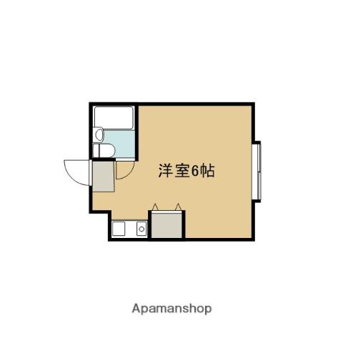 KYOTO STUDENT HOUSE(ワンルーム/2階)の間取り写真