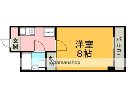 メゾンジョア パートⅡ(1K/3階)の間取り写真