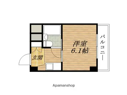 MUSE PARK ESAKA(1K/2階)の間取り写真