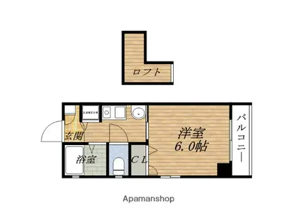 ESTEM COURT新大阪Ⅲステーションプラザ(1K/4階)の間取り写真