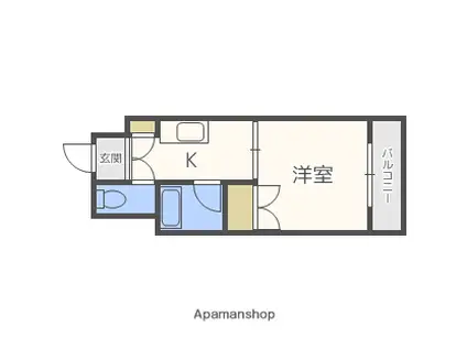 DO大阪港(1K/8階)の間取り写真