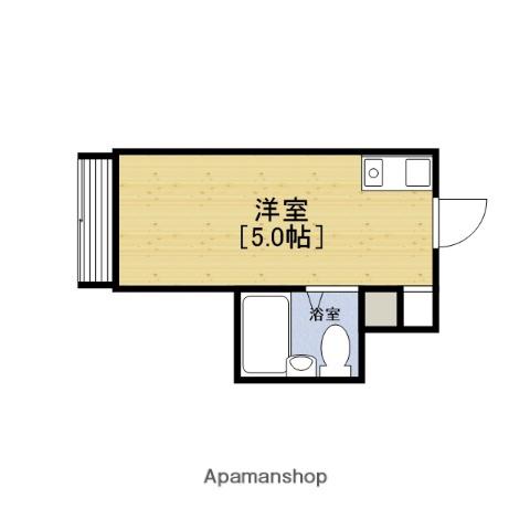 ラパンジール本田1(ワンルーム/9階)の間取り写真