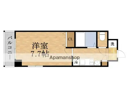 Mプラザ蒲生四駅前(1K/5階)の間取り写真