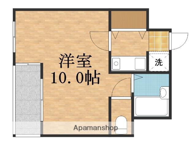 EMBLEM都島(1K/7階)の間取り写真