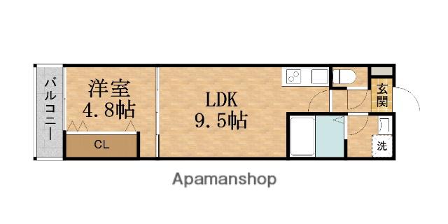 ART守口(1LDK/2階)の間取り写真